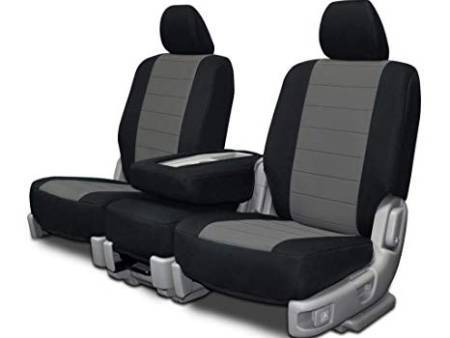 Heritage Front Seat Cover Set - Gre